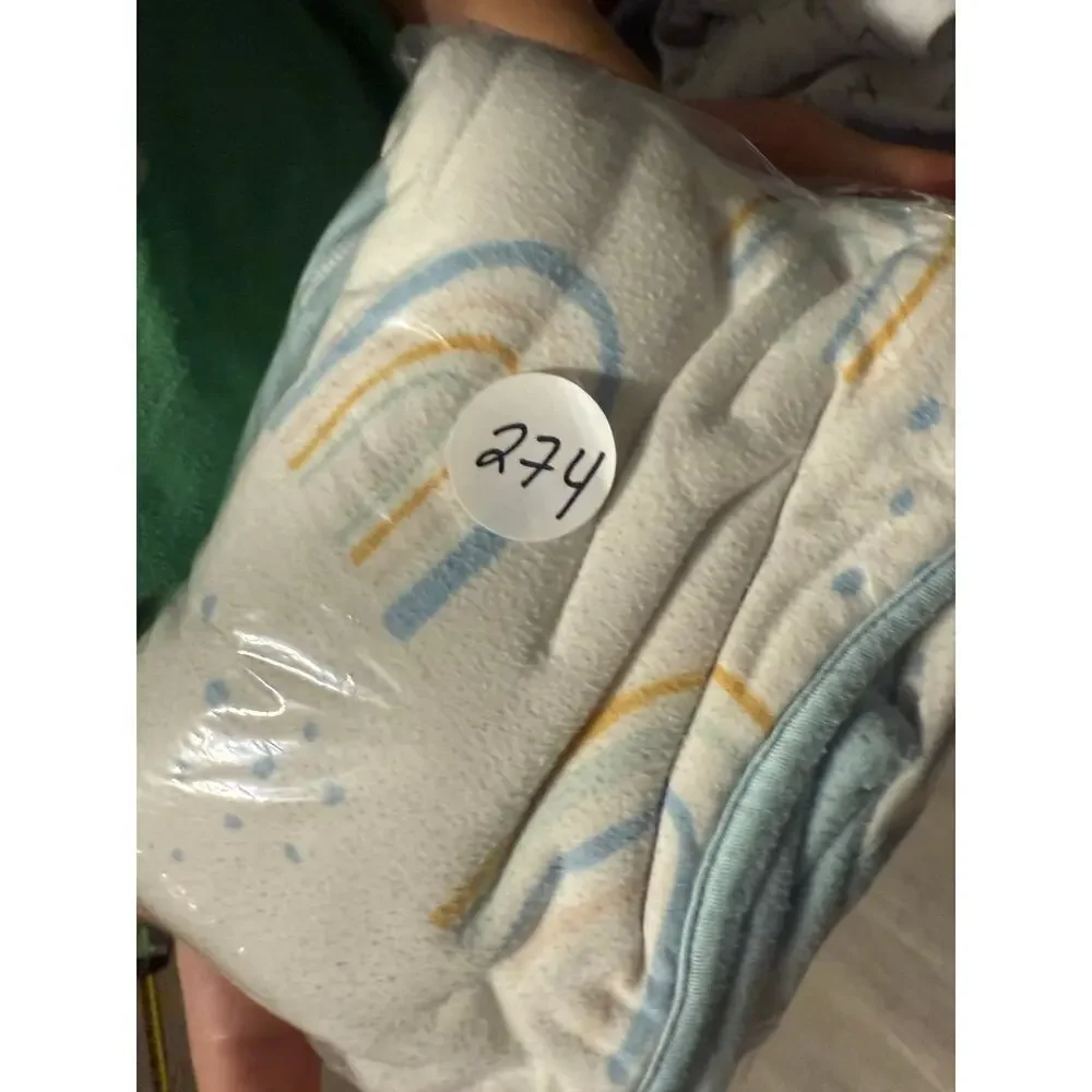 Copper Pearl Rainbow Gender Neutral baby wearable blanket/Sleep Sack (0-6months)